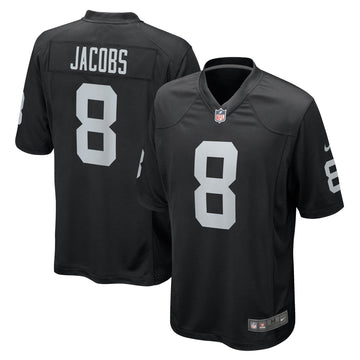 Josh Jacobs Las Vegas Raiders black Game jersey