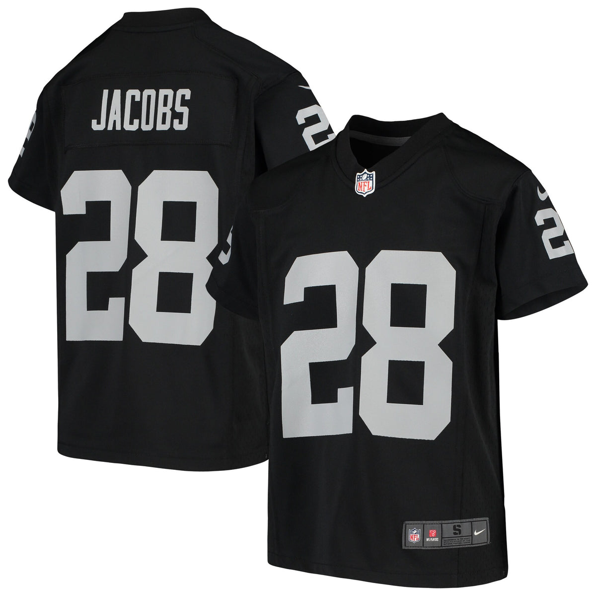 Josh Jacobs Las Vegas Raiders black jersey