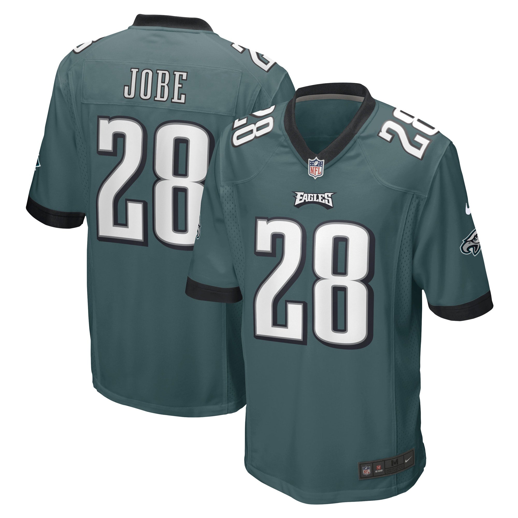 Josh Jobe Philadelphia Eagles green Game jersey