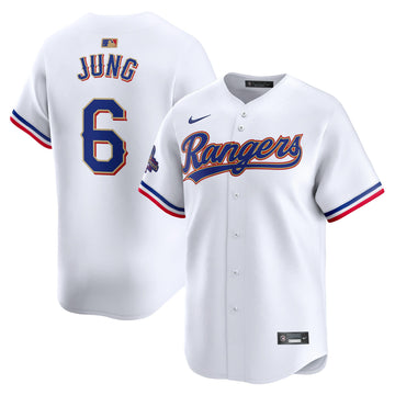 Josh Jung Texas Rangers gold Limited jersey