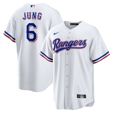 Josh Jung Texas Rangers white jersey