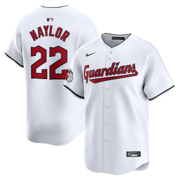 Josh Naylor Cleveland Guardians white Limited jersey