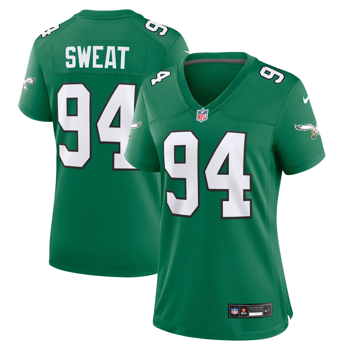 Josh Sweat Philadelphia Eagles green Alternate jersey