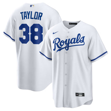 Josh Taylor Kansas City Royals white Home jersey