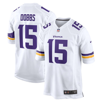 Joshua Dobbs Minnesota Vikings white jersey