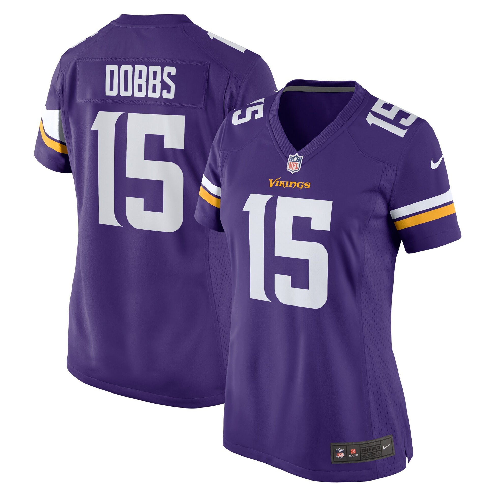 Joshua Dobbs Minnesota Vikings purple jersey