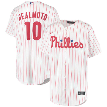 J.t. Realmuto Philadelphia Phillies white Alternate jersey