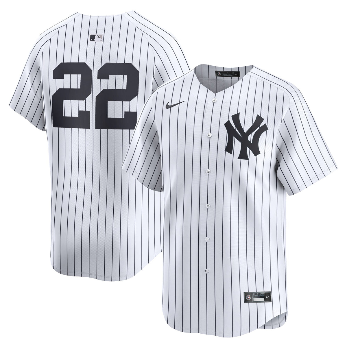 Juan Soto New York Yankees white Limited jersey