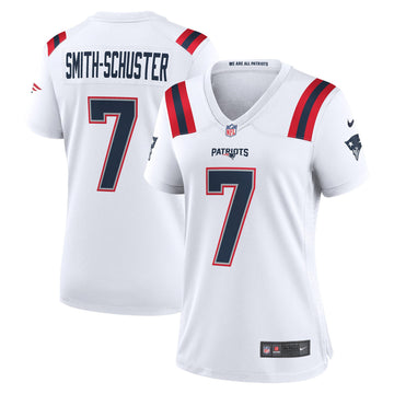 Juju Smith-schuster New England Patriots white Game jersey