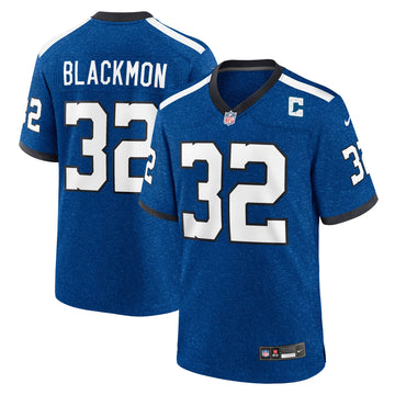 Julian Blackmon Indiana Nights Indianapolis Colts royal Alternate jersey
