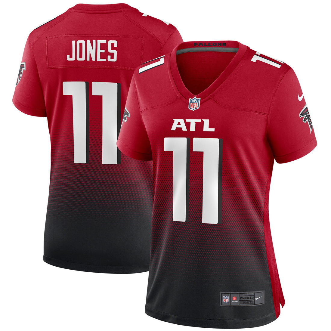 Julio Jones Atlanta Falcons red Alternate jersey