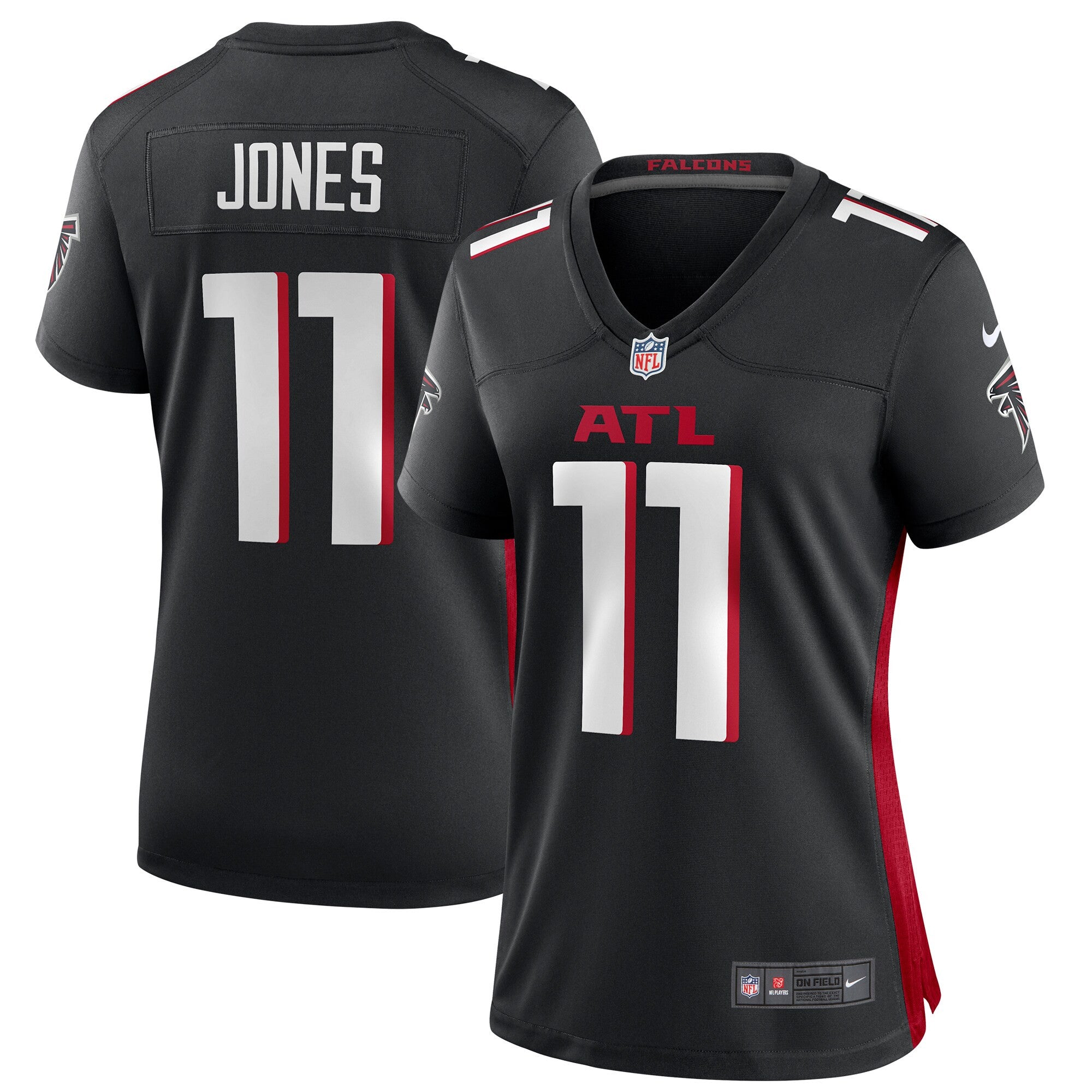 Julio Jones Atlanta Falcons black jersey