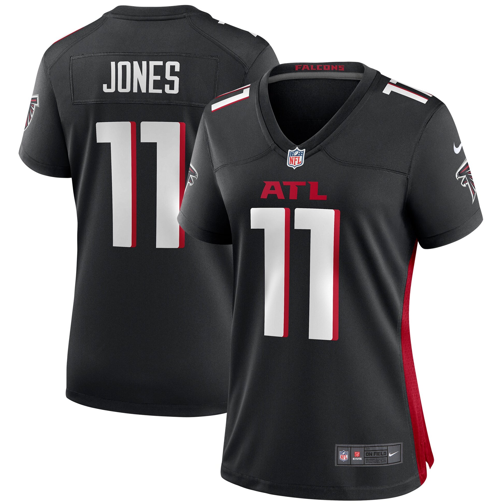 Julio Jones Atlanta Falcons black jersey