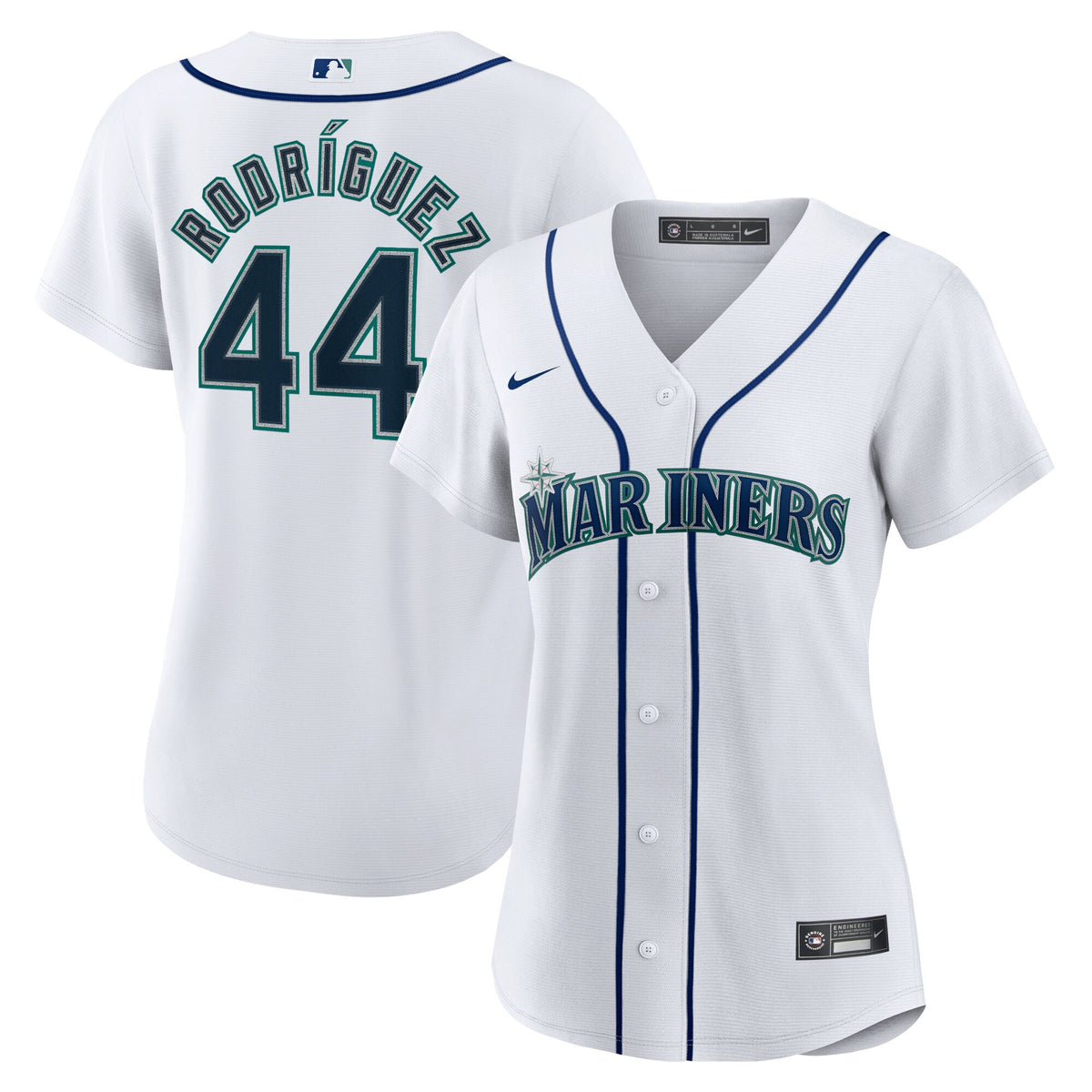 Julio Rodriguez Seattle Mariners white Home jersey