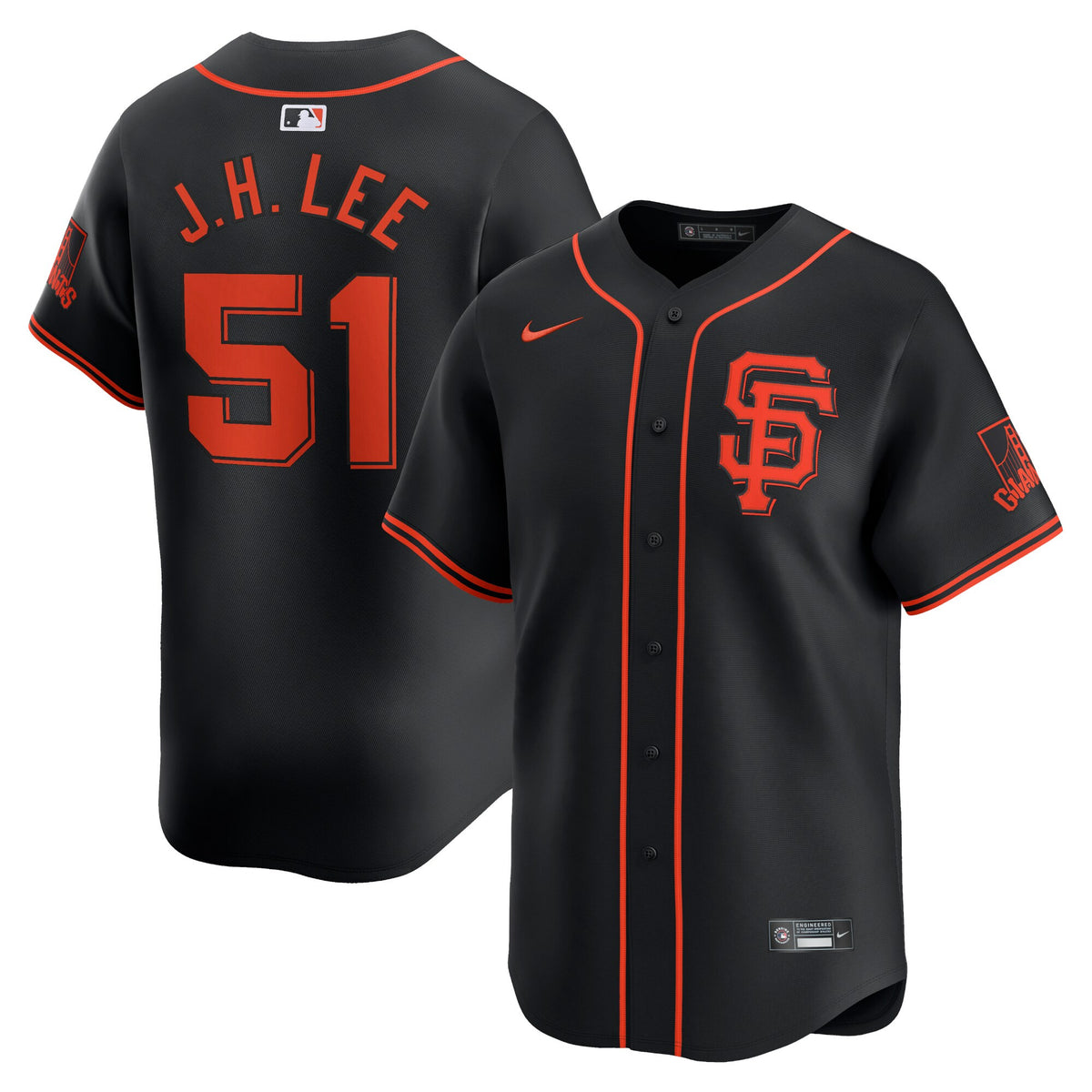 Jung Hoo Lee San Francisco Giants black Limited jersey