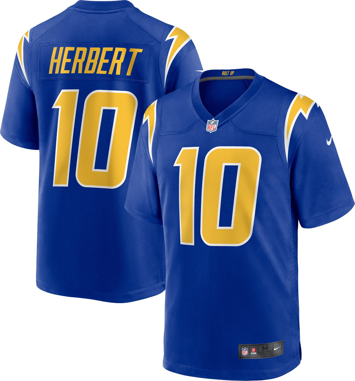 Justin Herbert Los Angeles Chargers royal Alternate jersey