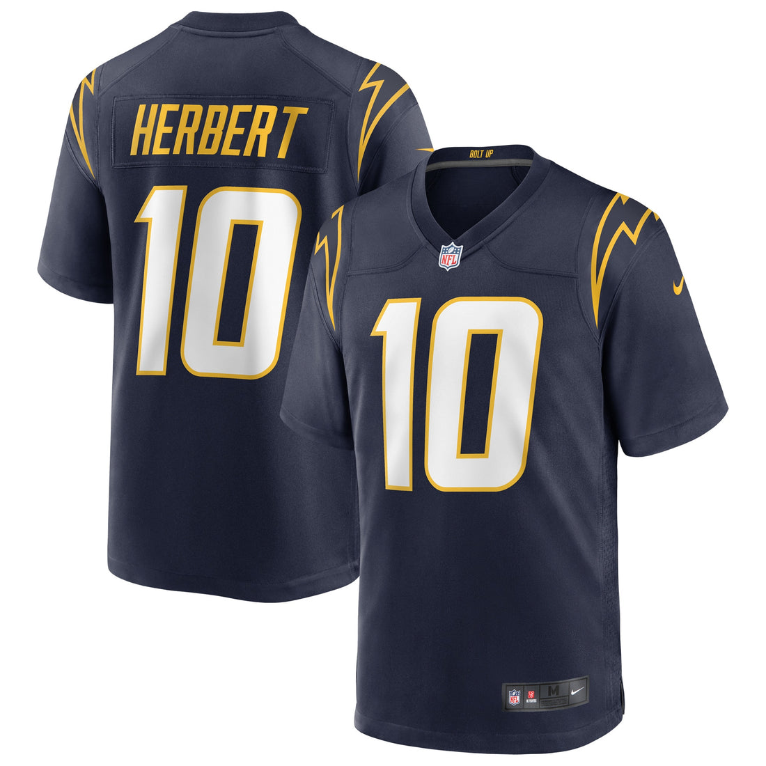 Justin Herbert Los Angeles Chargers navy Alternate jersey