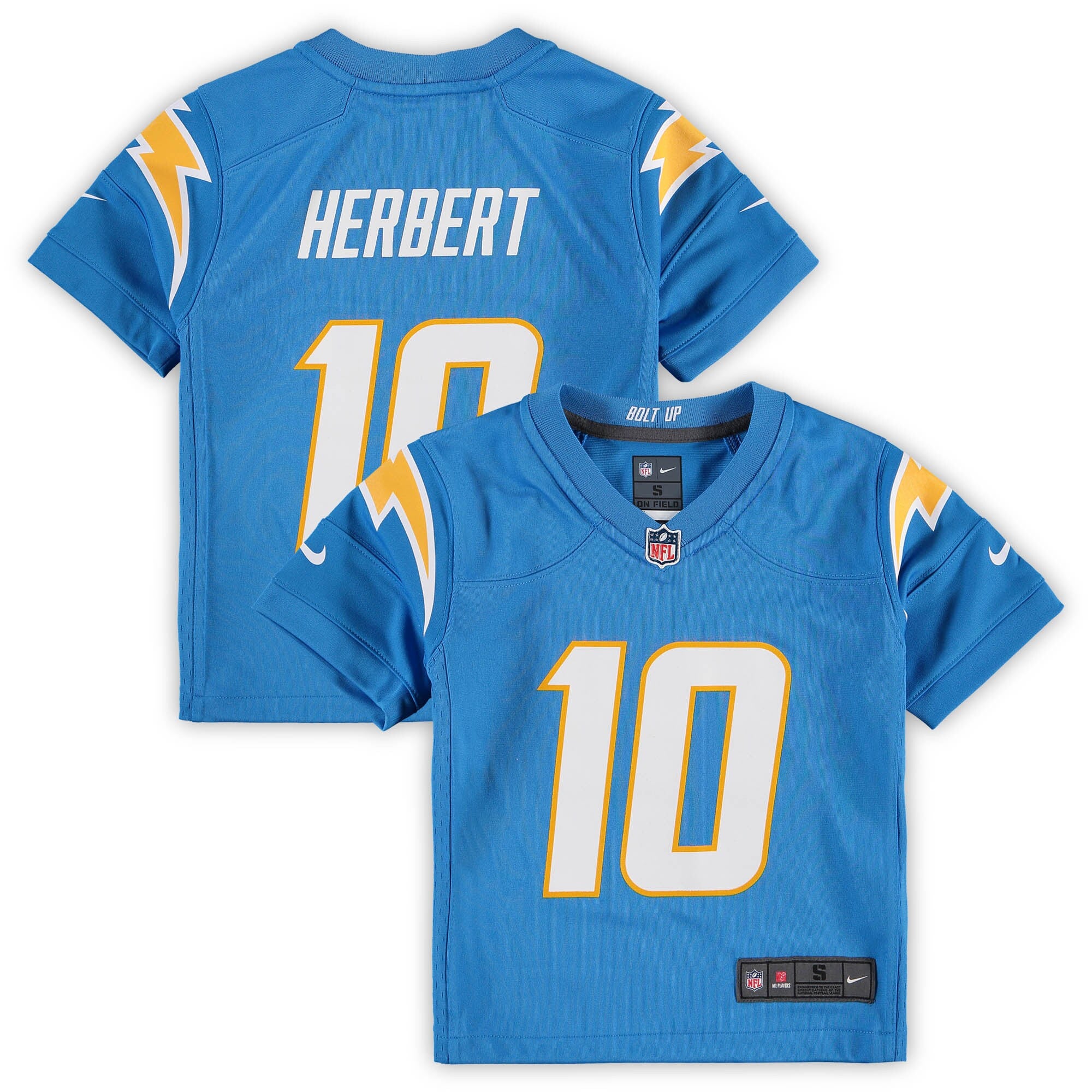 Justin Herbert Preschool Los Angeles Chargers blue jersey