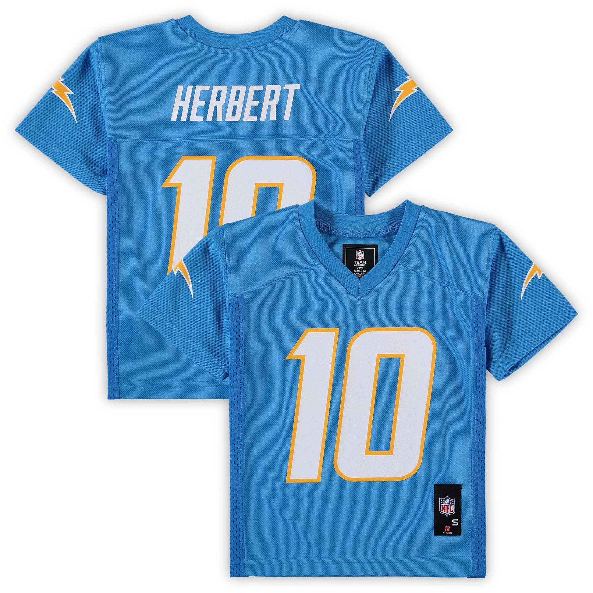 Justin Herbert Preschool Los Angeles Chargers blue jersey
