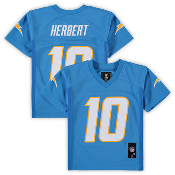 Justin Herbert Preschool Los Angeles Chargers blue jersey