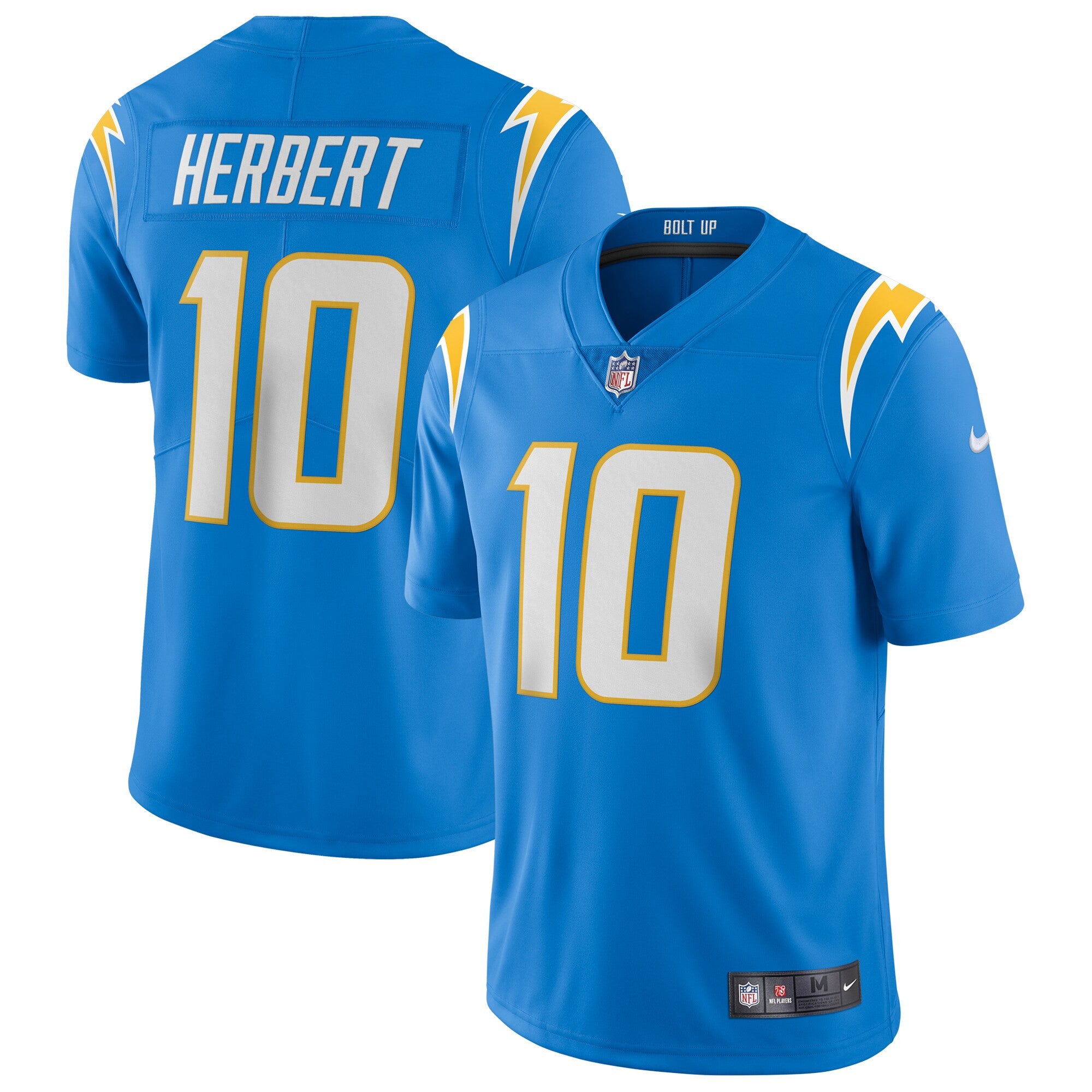 Justin Herbert Los Angeles Chargers blue Limited jersey