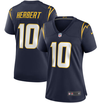 Justin Herbert Los Angeles Chargers navy jersey