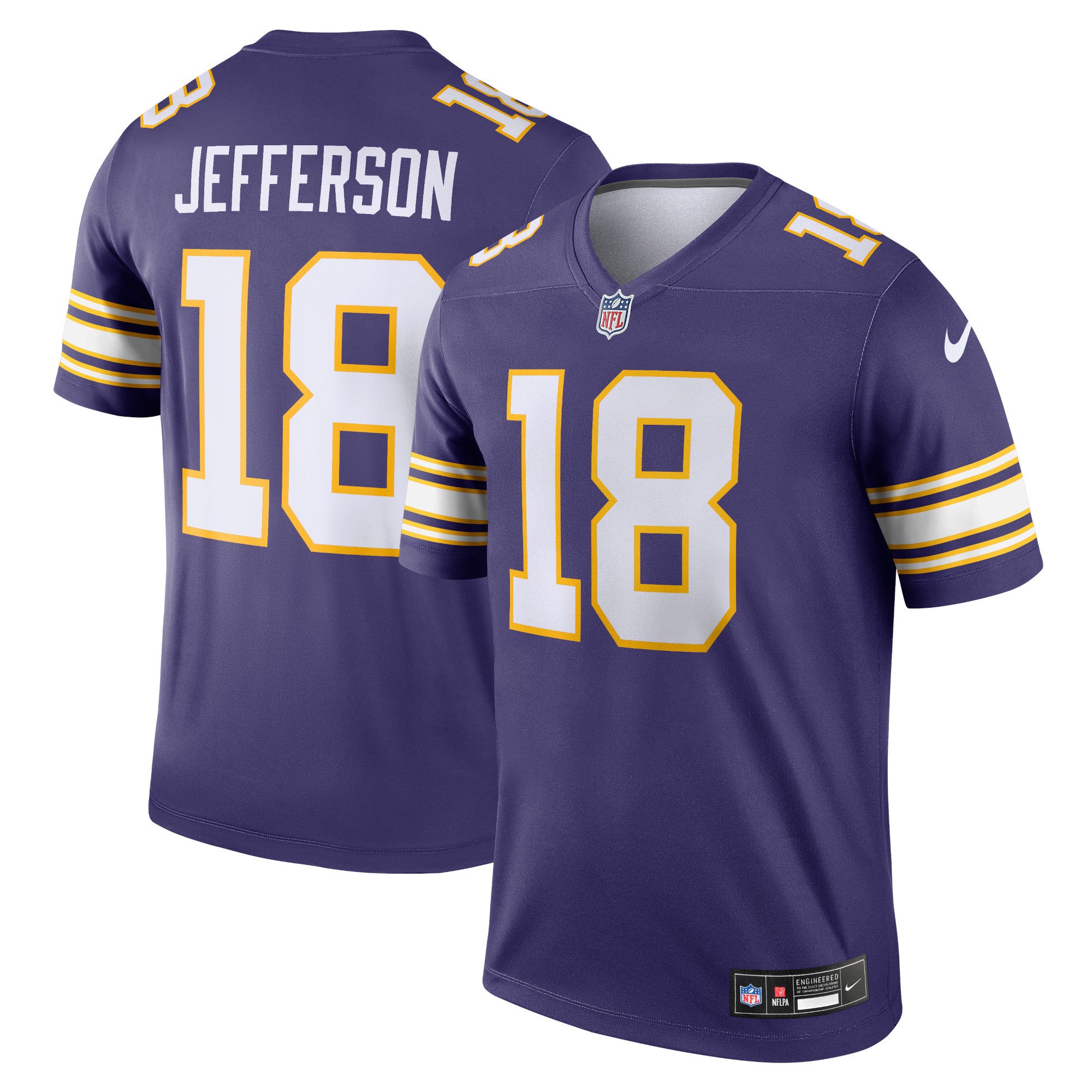 Justin Jefferson Minnesota Vikings purple Legend jersey