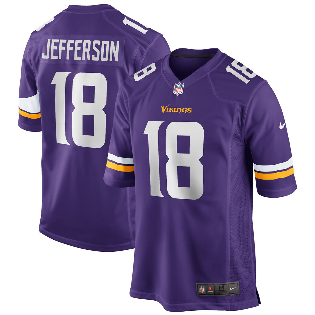 Justin Jefferson Minnesota Vikings purple jersey