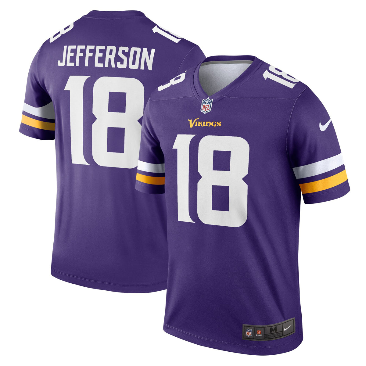 Justin Jefferson Minnesota Vikings purple Legend jersey