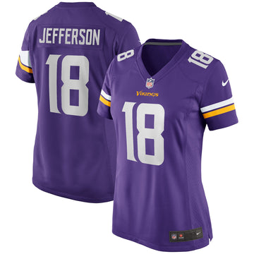 Justin Jefferson Minnesota Vikings purple jersey