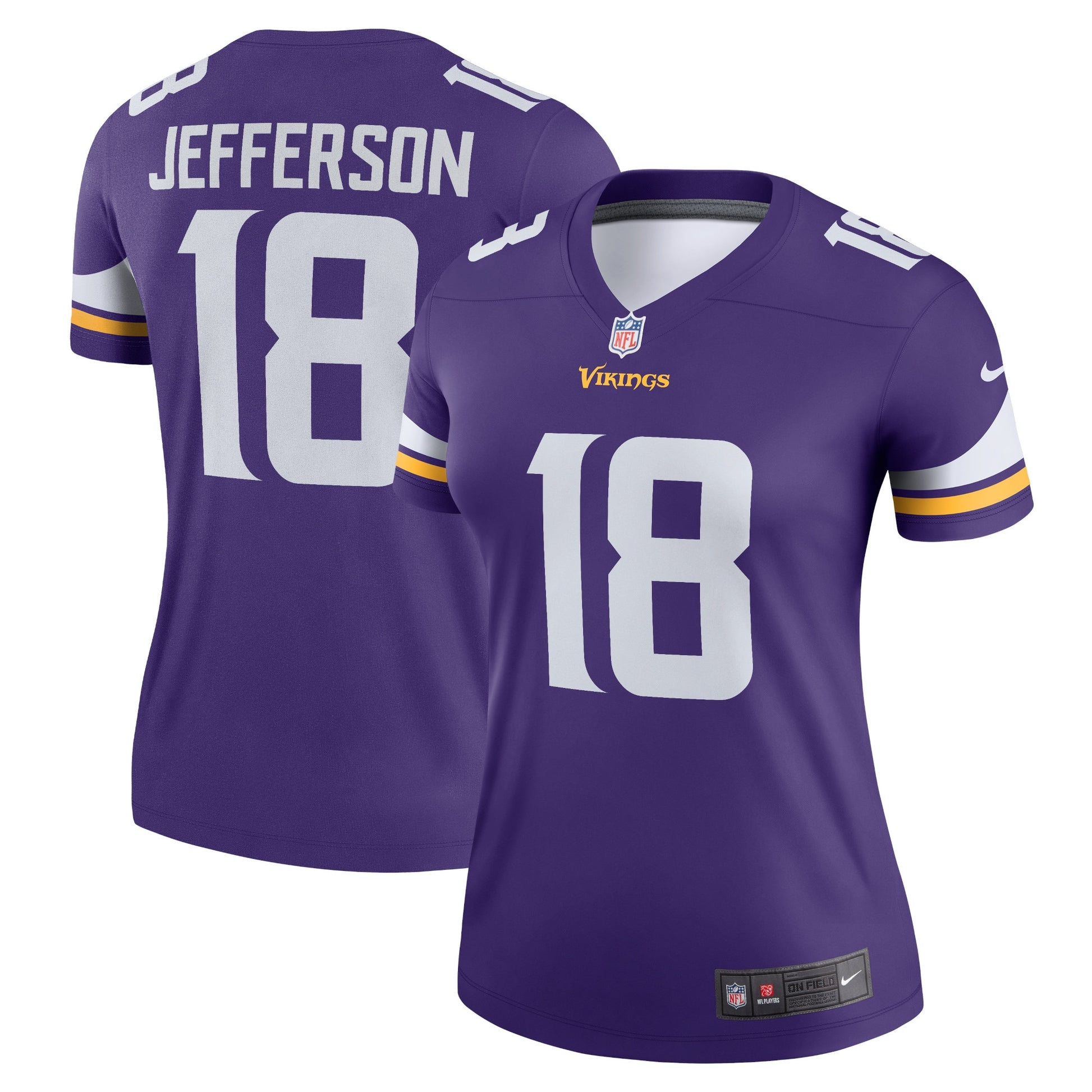 Justin Jefferson Minnesota Vikings purple Legend jersey