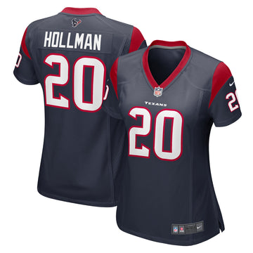 Ka'dar Hollman Houston Texans navy jersey