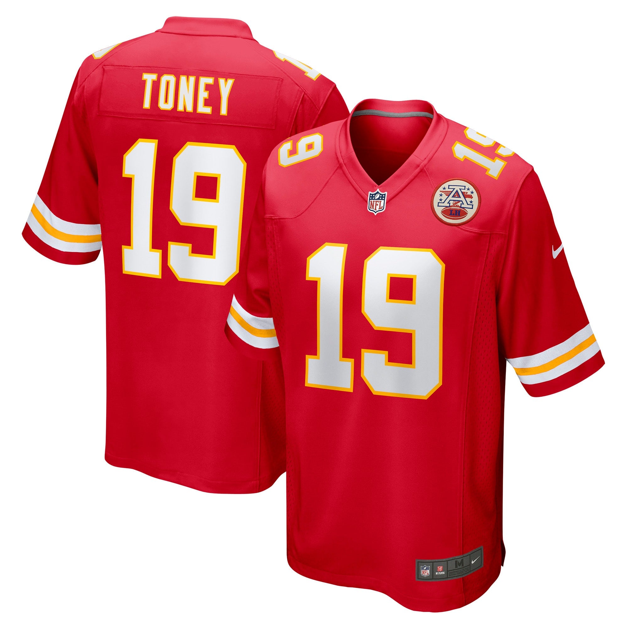 Kadarius Toney Kansas City Chiefs red Game jersey