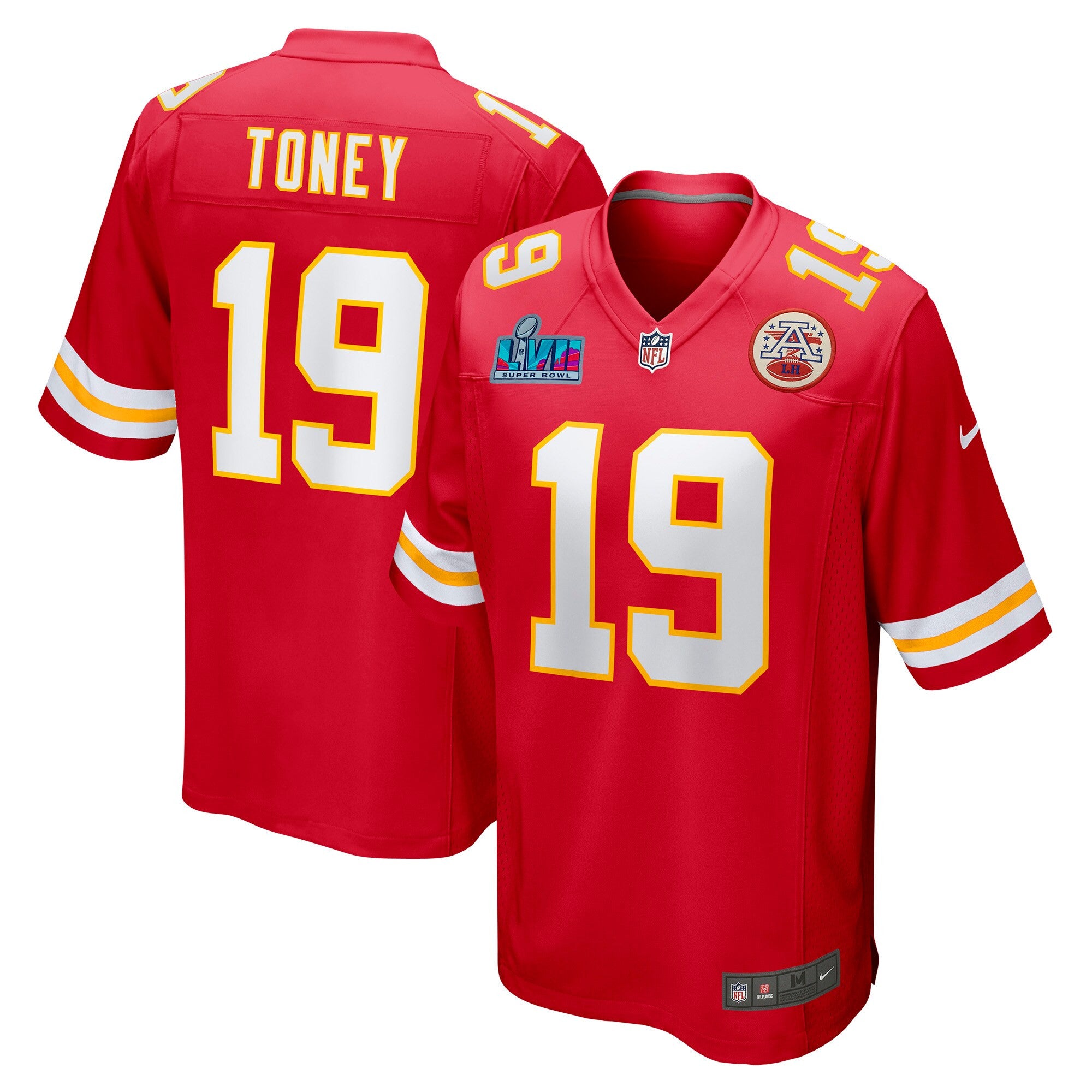 Kadarius Toney Super Bowl Lvii Kansas City Chiefs red jersey