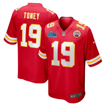 Kadarius Toney Super Bowl Lvii Kansas City Chiefs red jersey