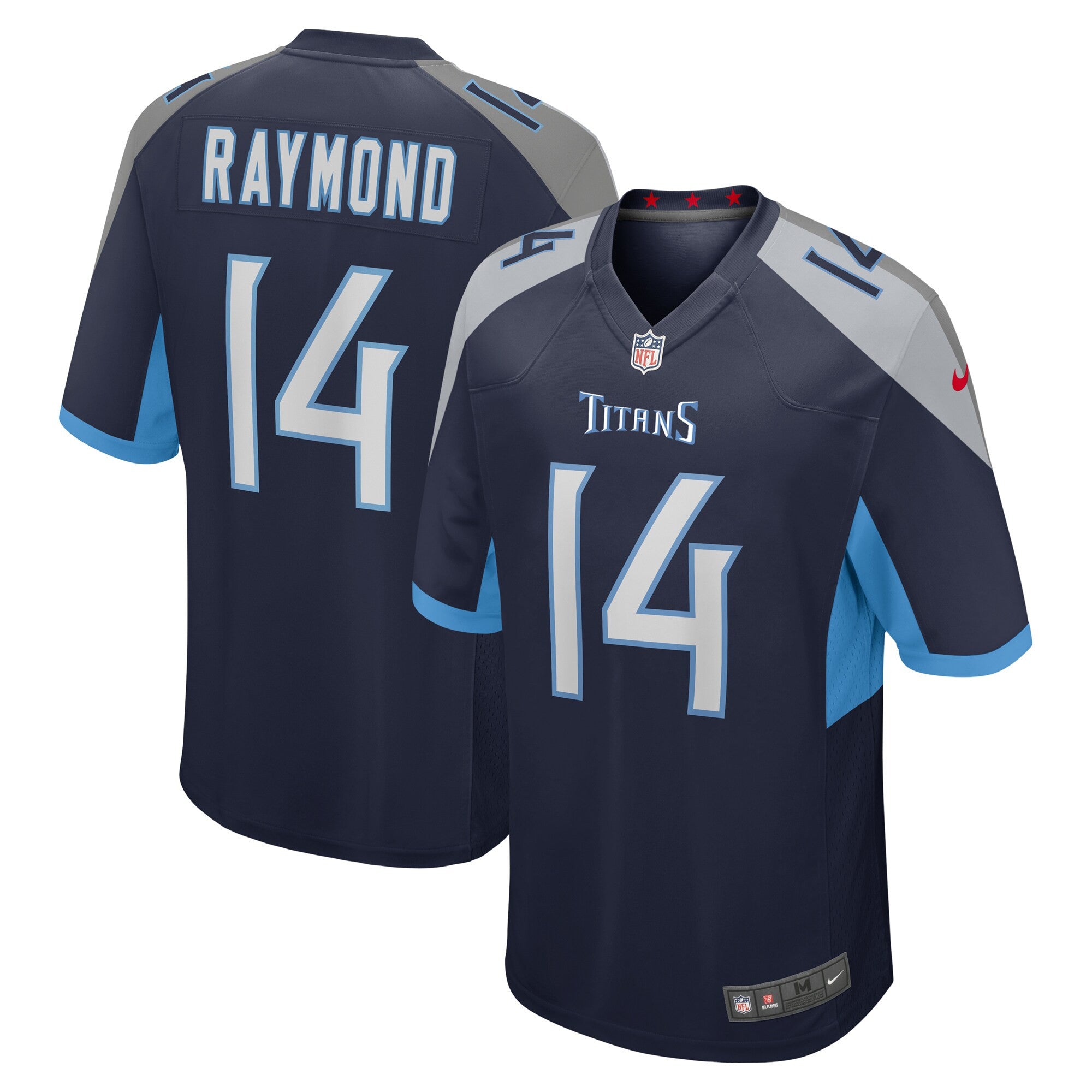 Kalif Raymond Tennessee Titans navy jersey
