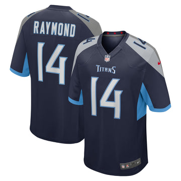 Kalif Raymond Tennessee Titans navy jersey