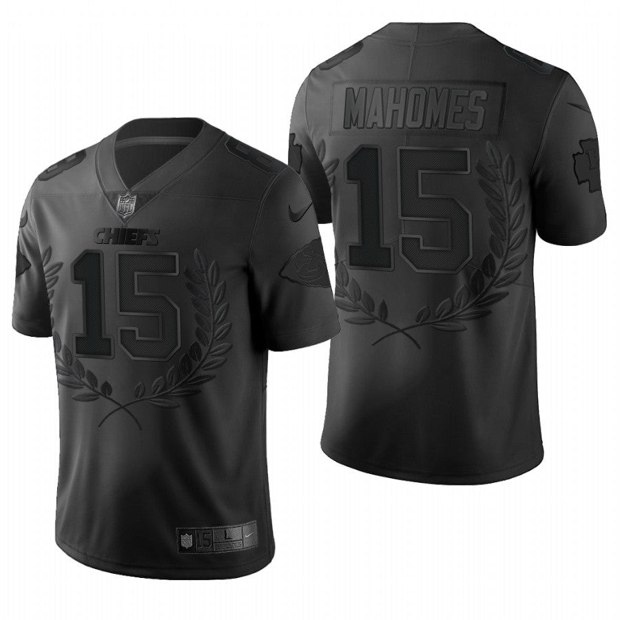 Patrick Mahomes Kansas City Chiefs black Vapor jersey