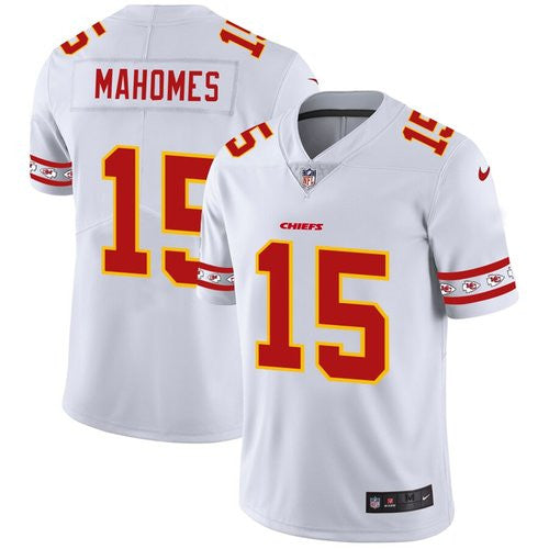 Patrick Mahomes Kansas City Chiefs white Vapor jersey