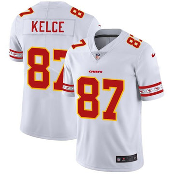 Travis Kelce Kansas City Chiefs white Limited jersey