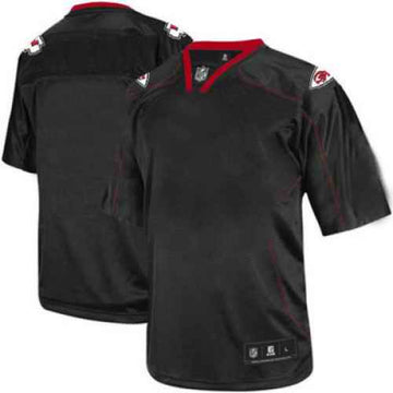 Custom Kansas City Chiefs black Shadow jersey