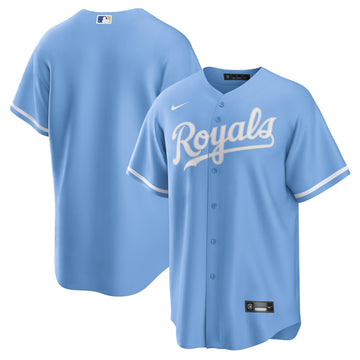 Kansas City Royals blue Alternate jersey