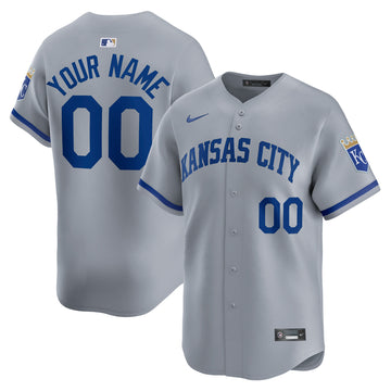 Kansas City Royals gray Limited jersey