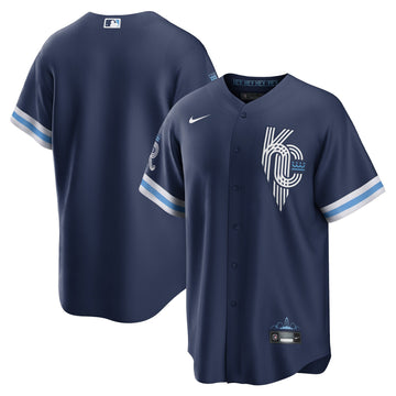 Kansas City Royals navy City Connect jersey