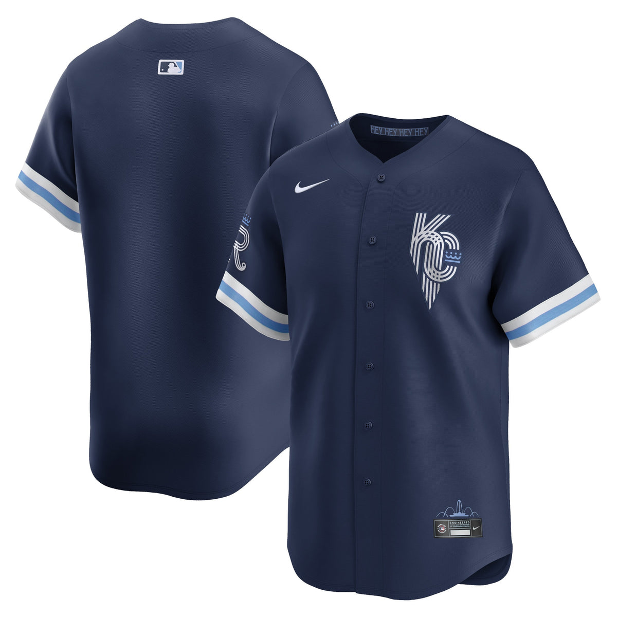 Kansas City Royals navy City Connect jersey