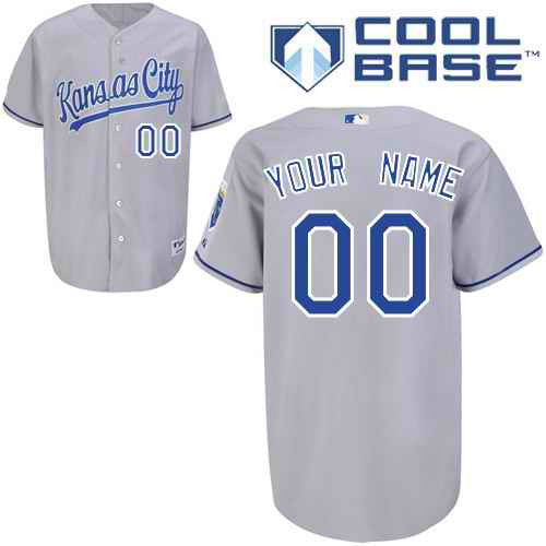 Kansas City Royals grey jersey