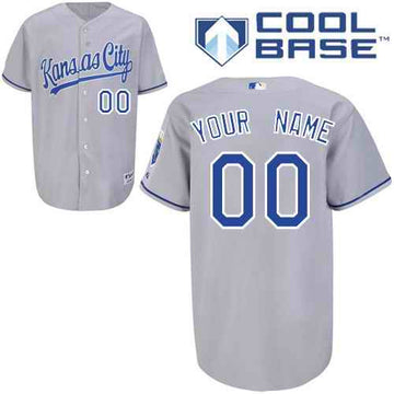 Kansas City Royals grey jersey