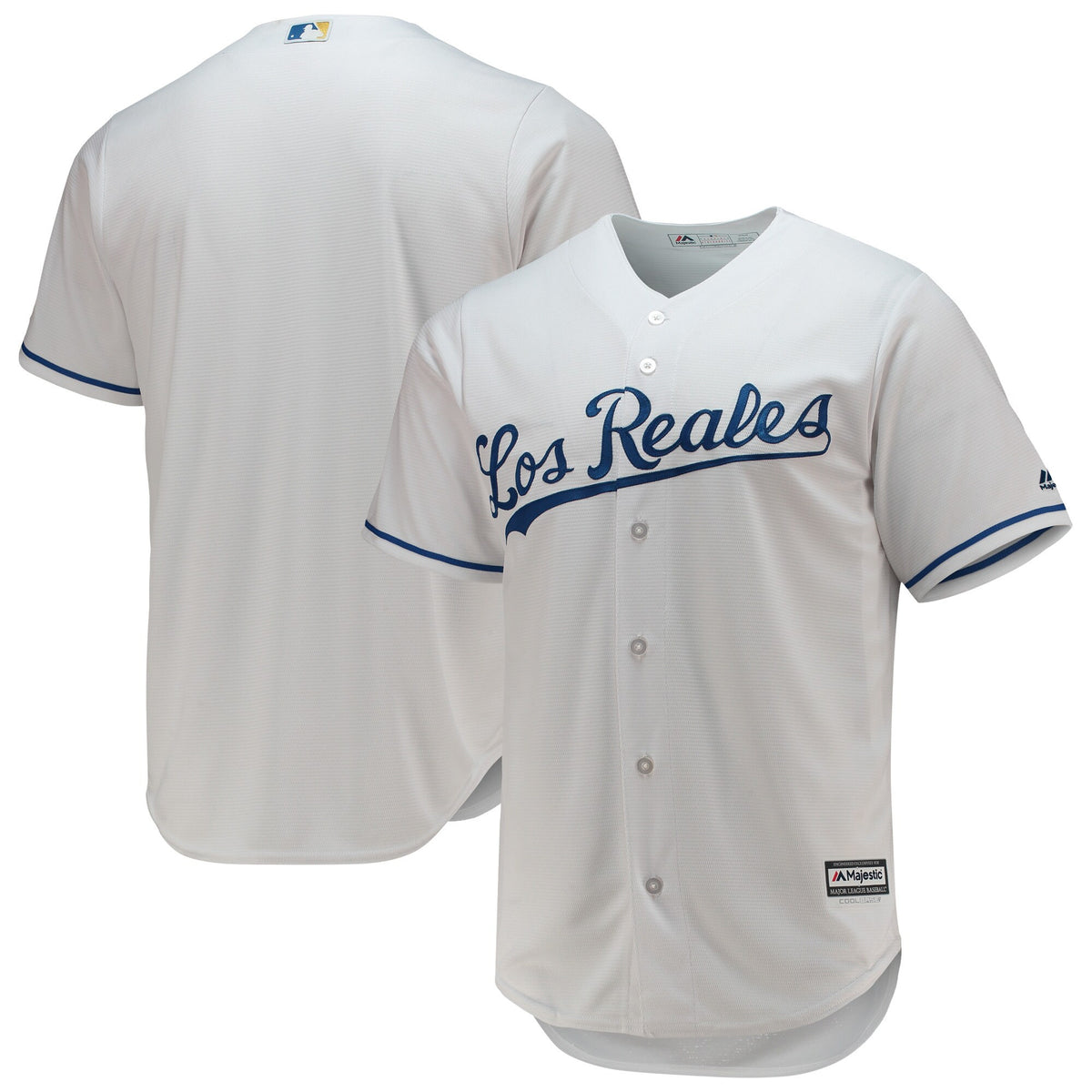 Majestic Kansas City Royals white jersey