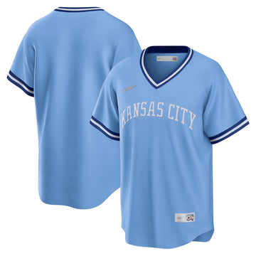 Kansas City Royals blue Cooperstown jersey