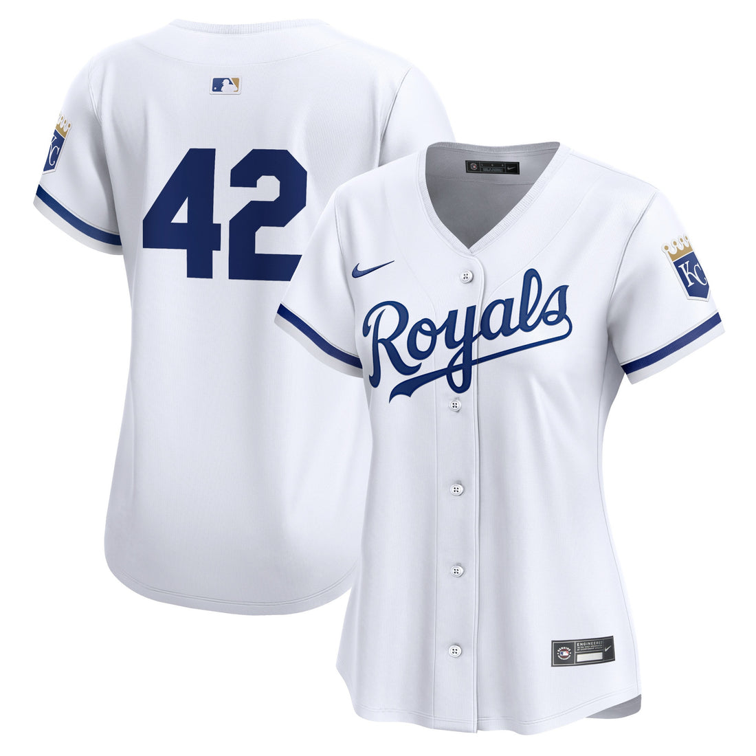 Kansas City Royals white Limited jersey
